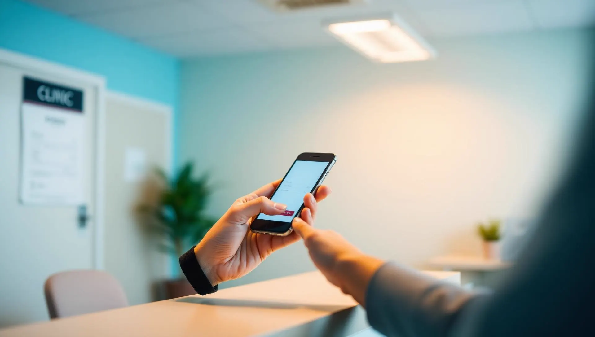 Therapist handling billing and invoicing
