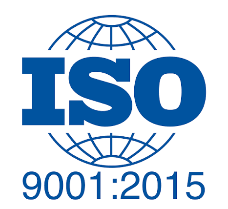 ISO 9001:2015 badge