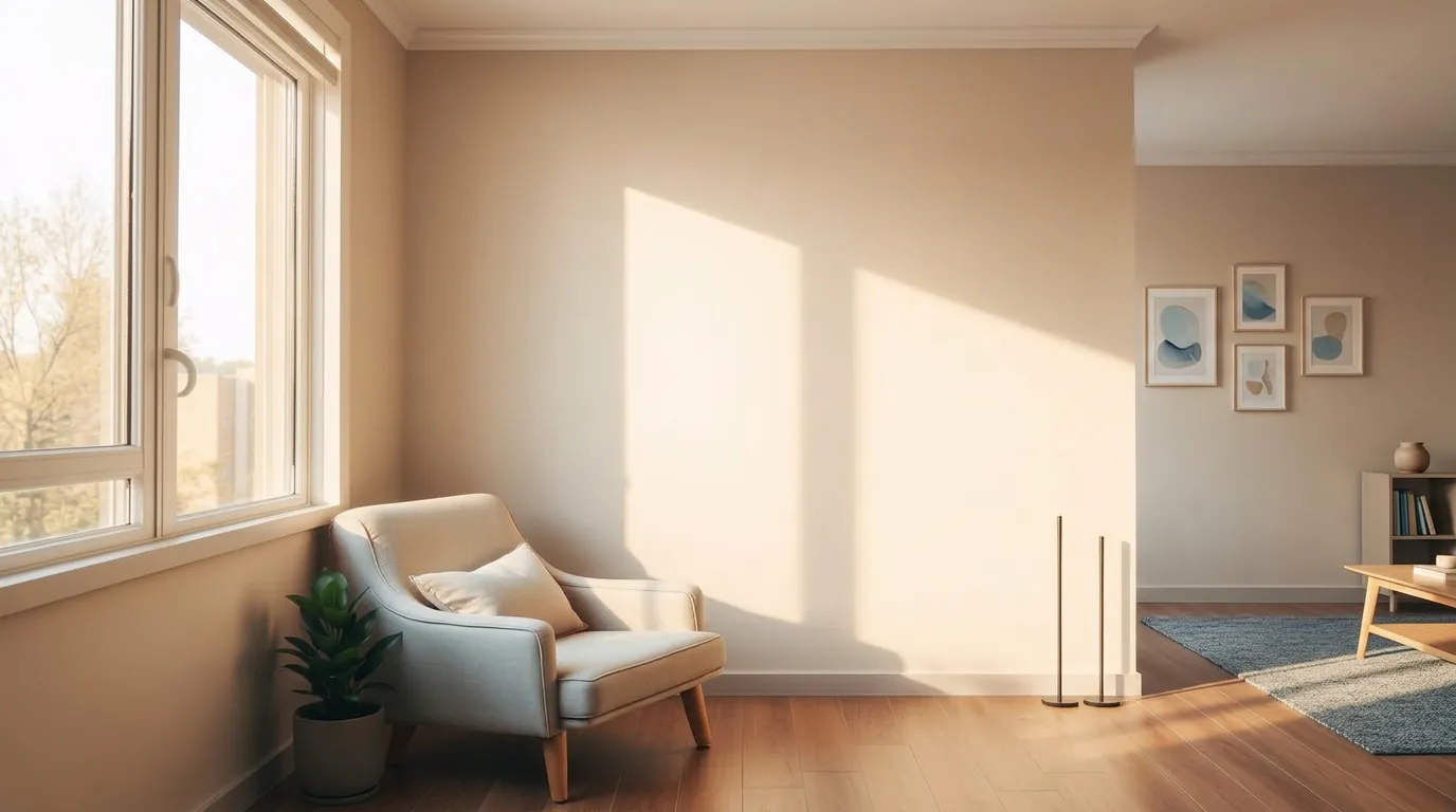 A calm, sunlit therapy space